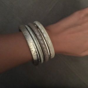 Fashion bracelets.
